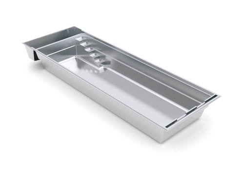 The Cube 40 fiberglass swimming pool model