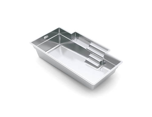 The Elegance 26 fiberglass swimming pool model