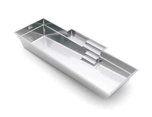 The Elegance 39 fiberglass swimming pool model