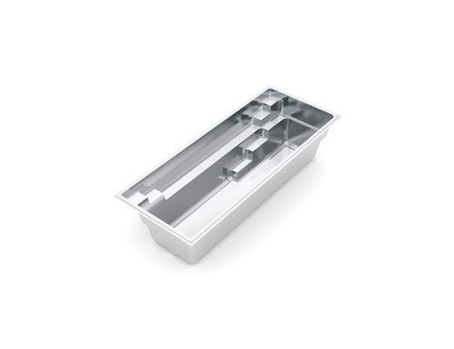 The Esprit fiberglass swimming pool model