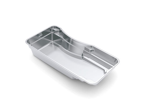 The Moroccan 27 fiberglass swimming pool model