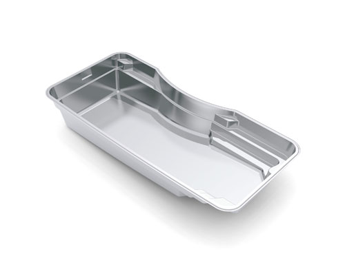The Moroccan 31 fiberglass swimming pool model