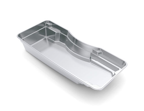 The Moroccan 34 fiberglass swimming pool model