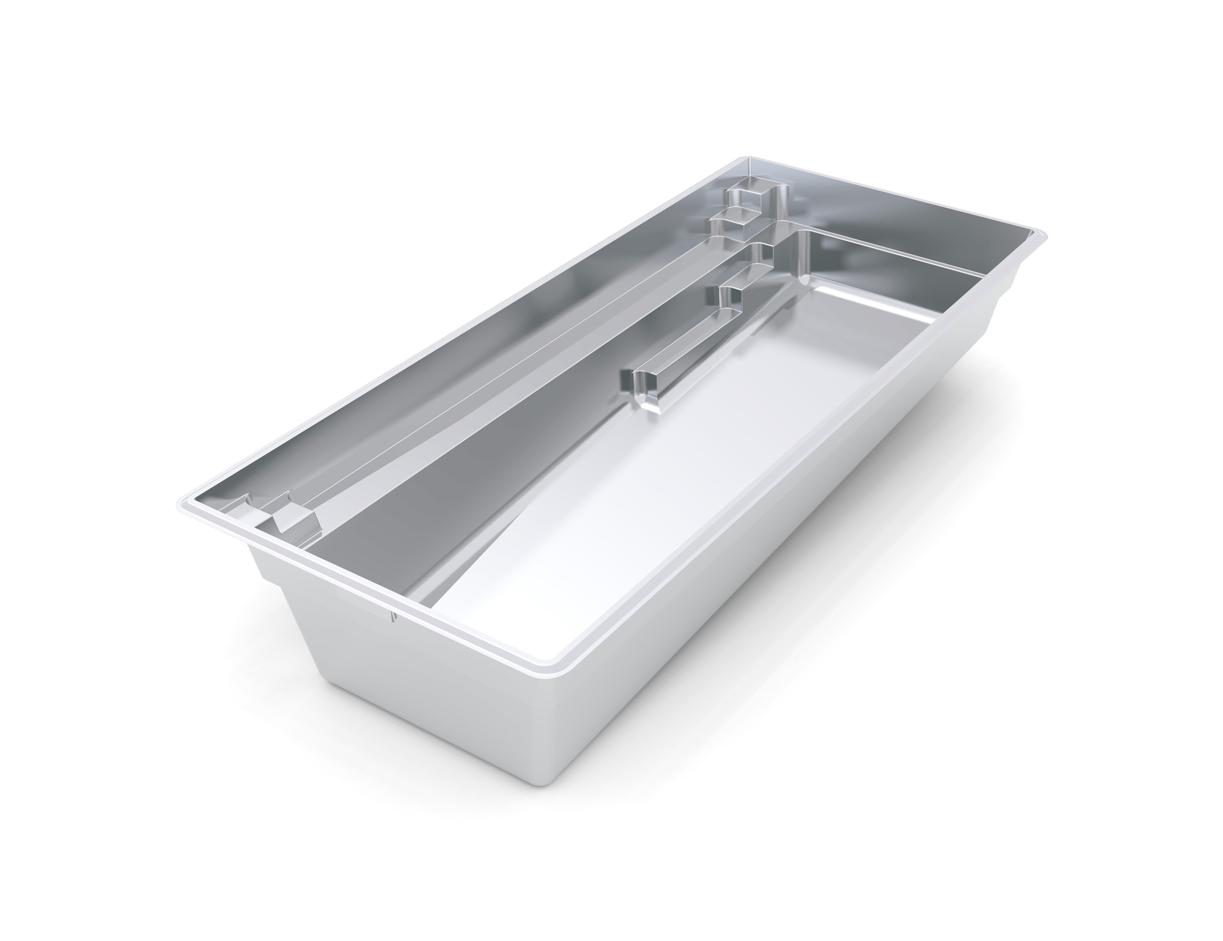 The Reflection 30 fiberglass swimming pool model