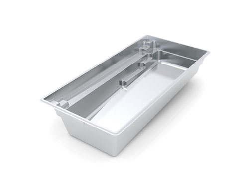 The Reflection 26 fiberglass swimming pool model
