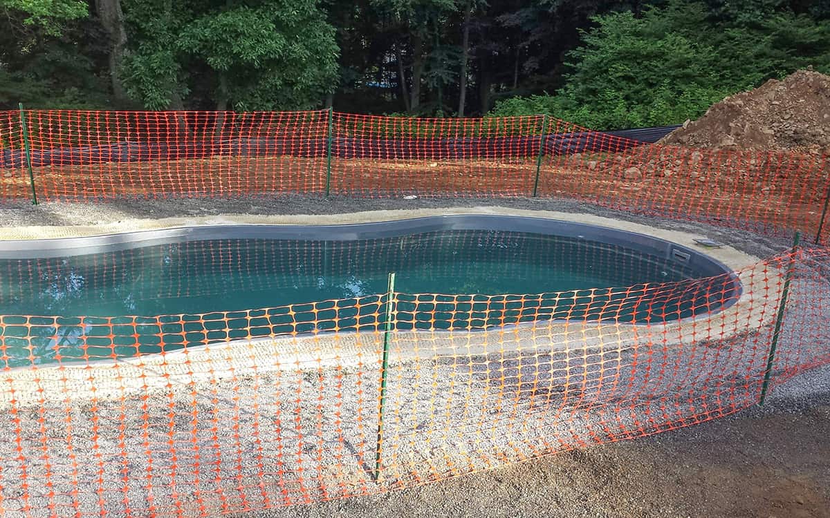 Leisure Pools Fiberglass Pool Installation
