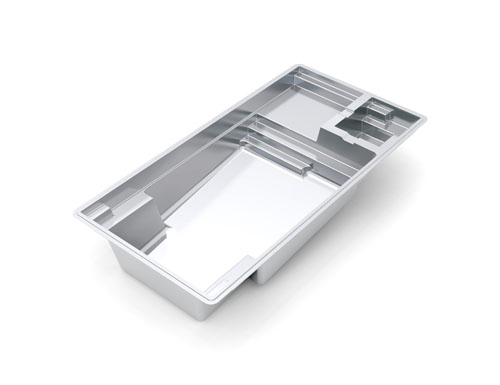 The Ultimate 30 fiberglass swimming pool model