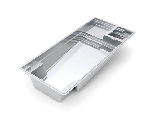 The Ultimate 35 fiberglass swimming pool model