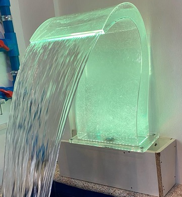 Acrylic Waterfall Nozzle