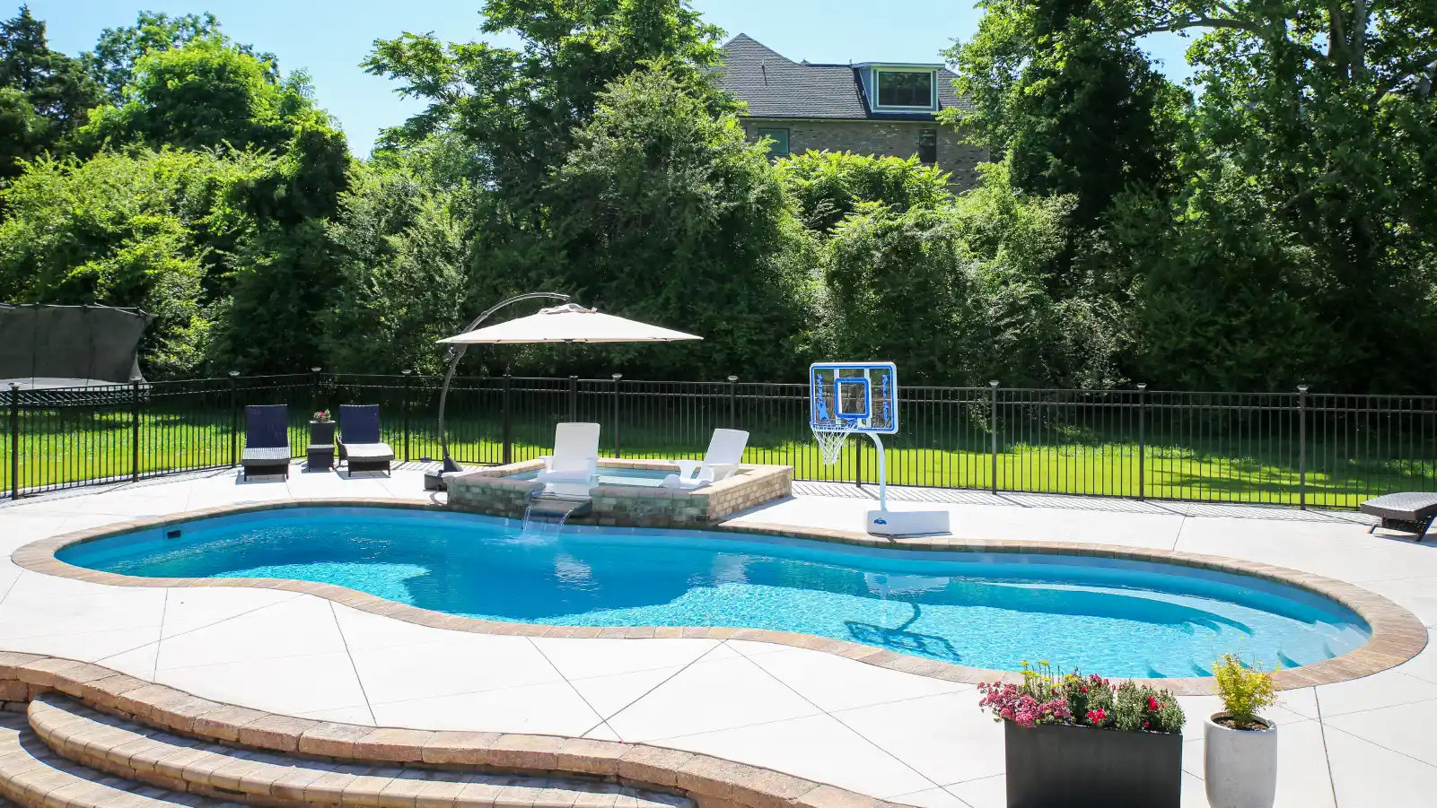 High Water Table Pool Installation
