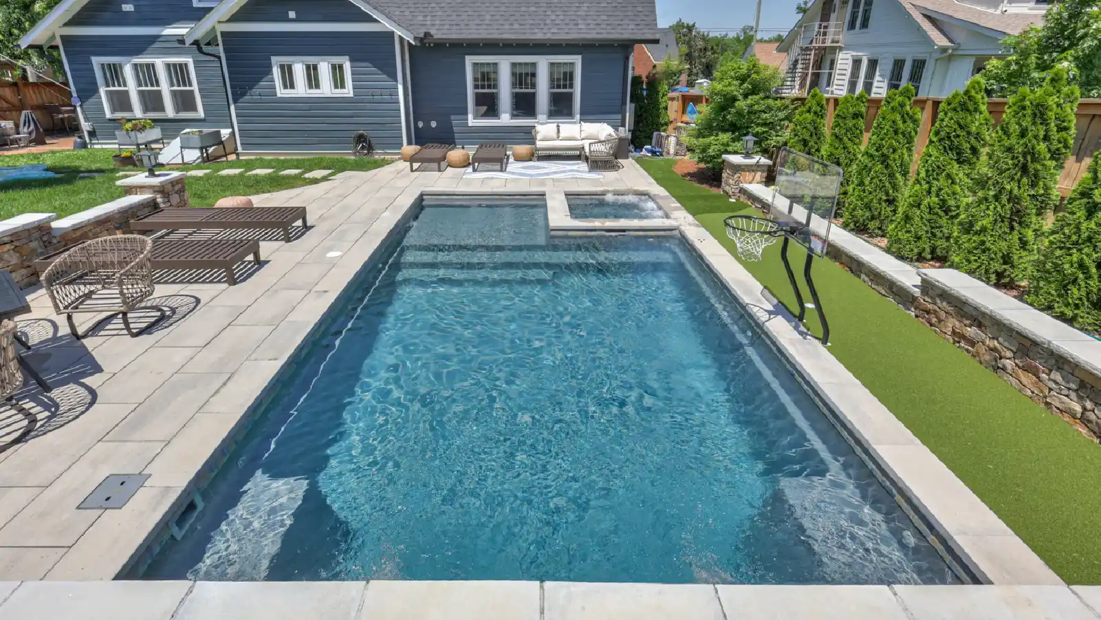 April 2025 Pool of the Month: Kevin Sparks Signature Pools Creates Urban Oasis in Nashville