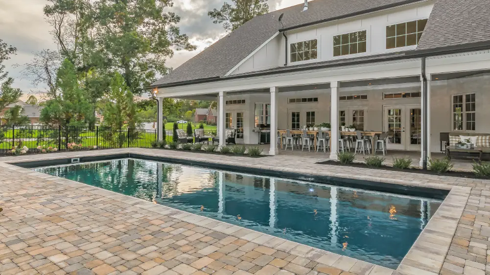 Reasons to own a pool: for the aesthetic beauty