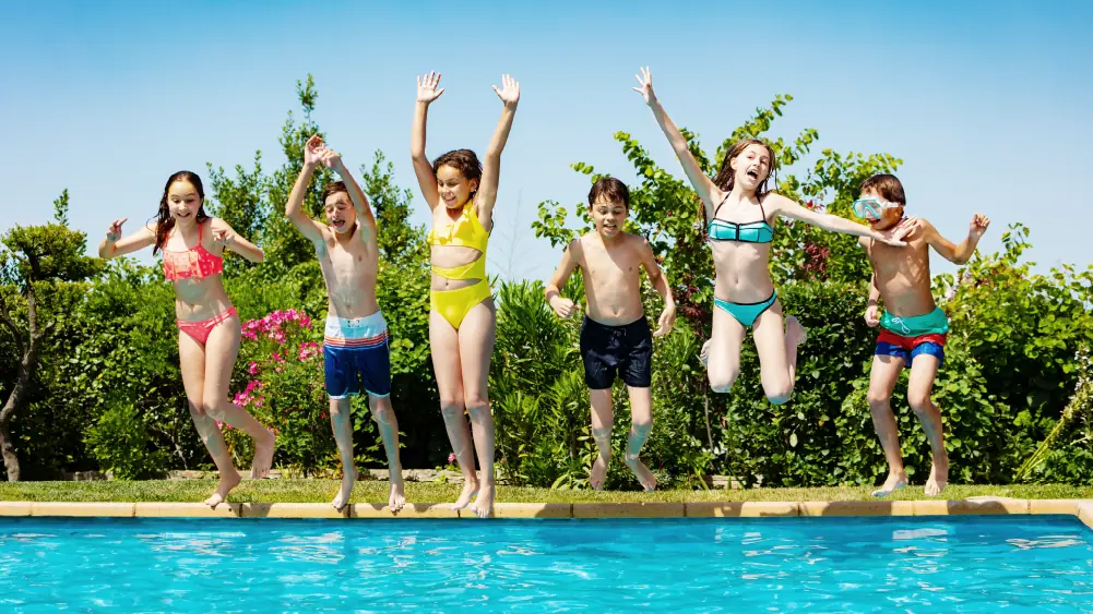 End-of-Term Splash Bash by your backyard pool