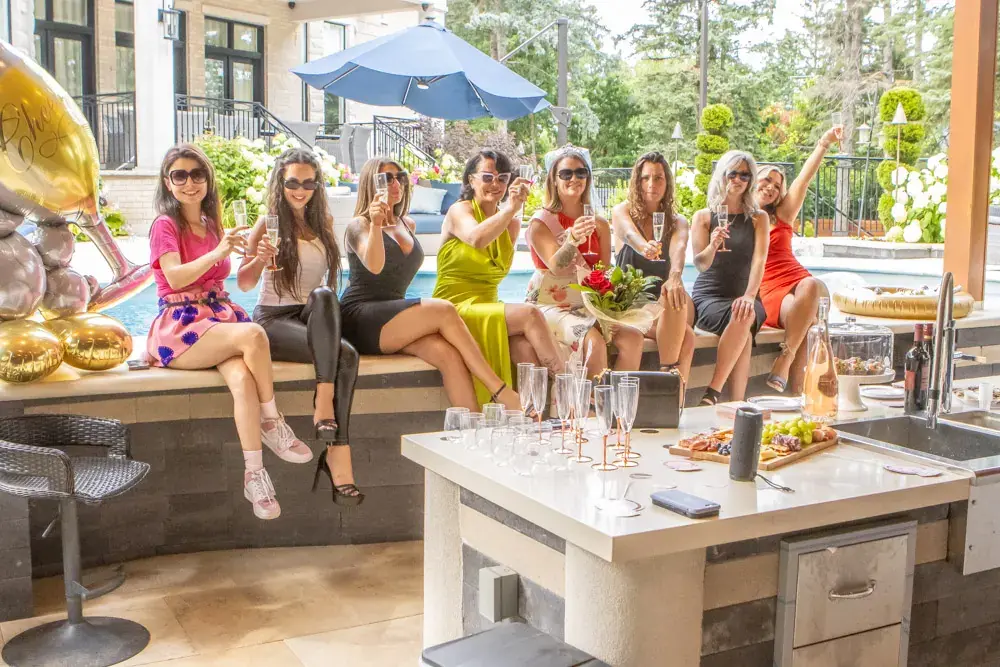 Transform your backyard into the ultimate New Year's Eve party oasis with Leisure Pools