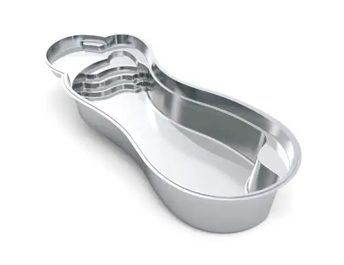 Leisure Pools Eclipse fiberglass pool shape