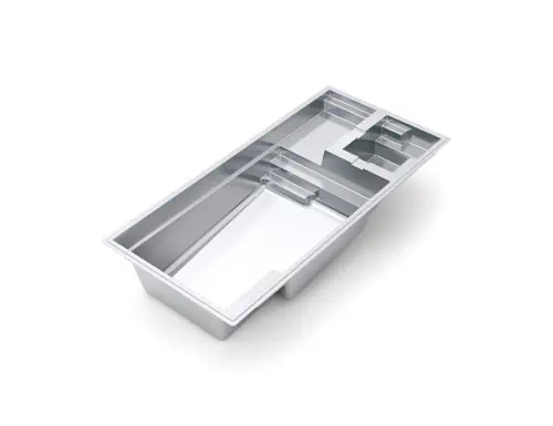 The Limitless 26 fiberglass swimming pool model