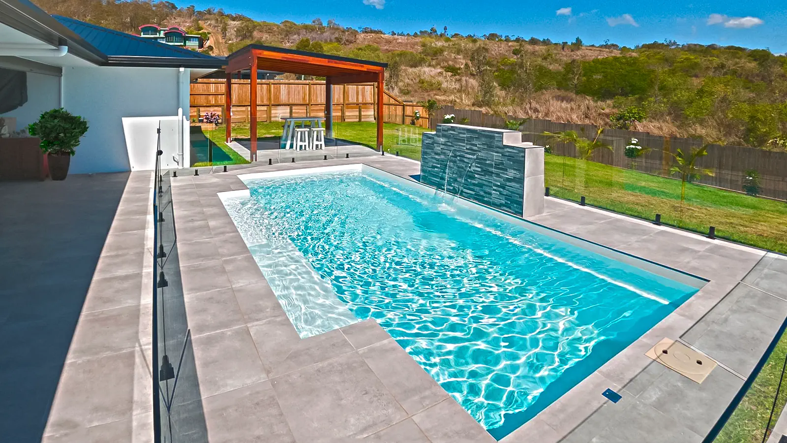 Shimmer Sky swimming pool color
