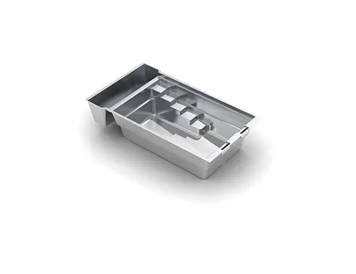 The Linear 20 fiberglass swimming pool model