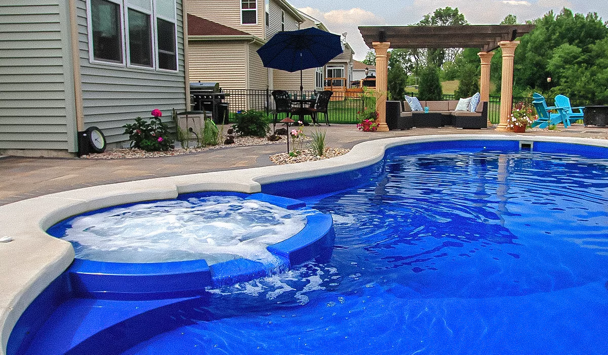 pool and spa