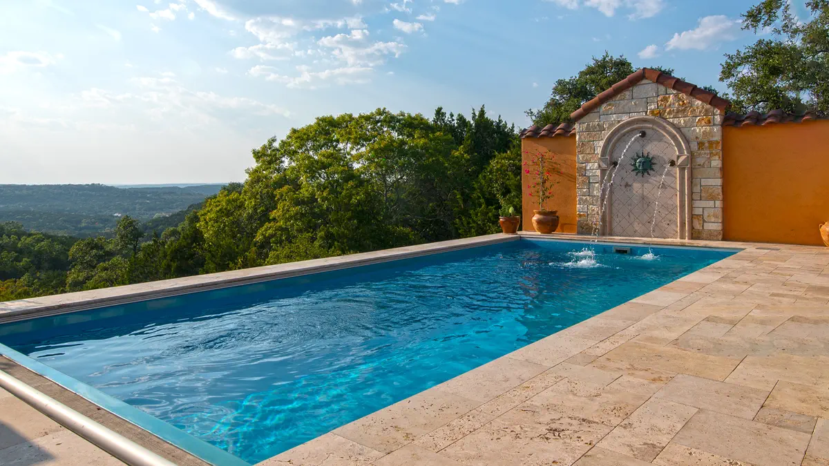 A Leisure Pools Reflection, installed in Texas