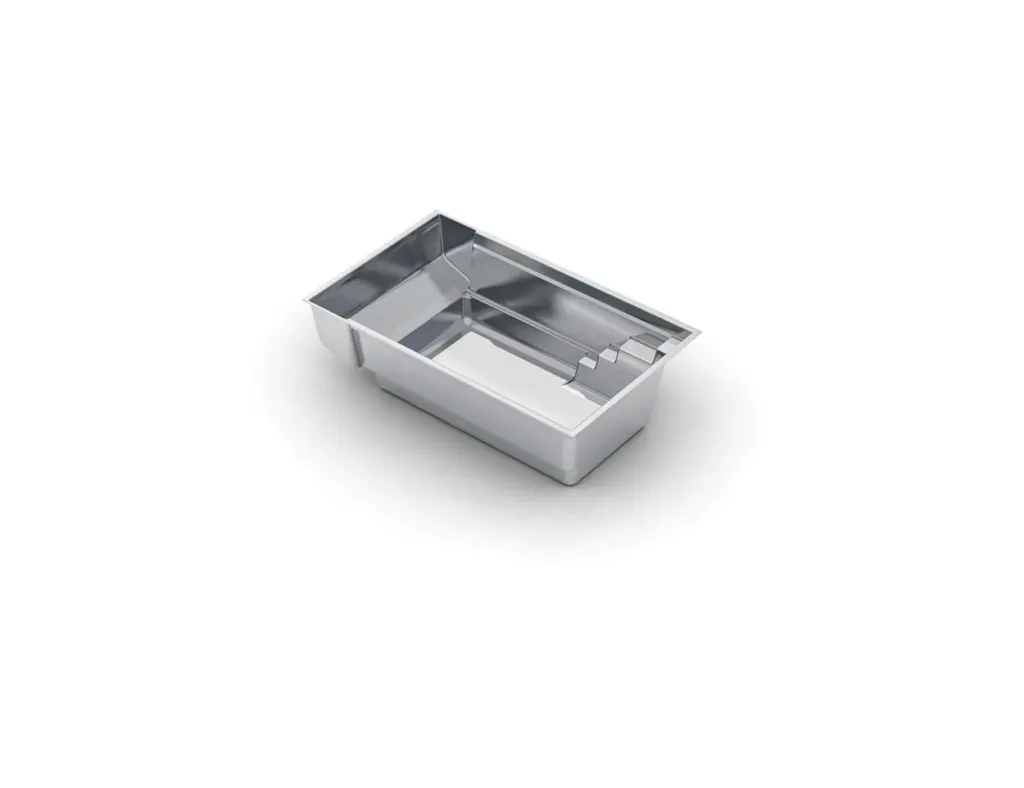 The Encore 16 fiberglass swimming pool model